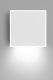 Aplique LED ALPHA 7925 Lacado Blanco Mate/Cromo Vibia