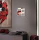 Lámpara Interior Aplique LED Cell me Rojo Acces. Combi Leds C4