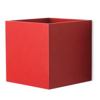 Leds C4 - Aplique KUB con aletas interiores color rojo - 05-3220-25-25
