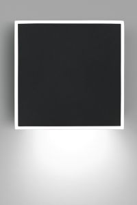 Vibia - Aplique LED ALPHA 7925 Lacado Negro Mate/Cromo Vibia