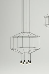 Vibia - Colgante LED WIREFLOW 0300 Vibia