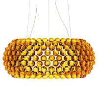 Foscarini - Colgante LED Caboche Grande Amarillo Dorado Foscarini