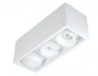 BPM Lighting - Plafón superficie Orientable Cuadrado CUBE Triple 9.3W LED BPM - 8209.0X*