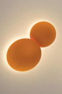 Vibia - Aplique PUCK WALL ART 5464 Lacado Naranja Vibia - 5464.08