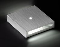BPM Lighting - Baliza Señalización CHIP Bidireccional Cuadrada Aluminio R. LED