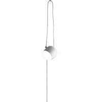 Flos - Lámpara Suspensión AIM SMALL Blanco Cable + Enchufe Flos - F0097009